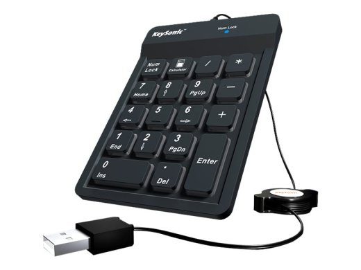 RaidSonic KeySonic ACK-118BK Membraan Klaviatuurkaabel