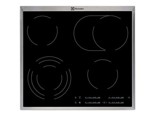 Electrolux EHF46547XK keraminė viryklė juoda