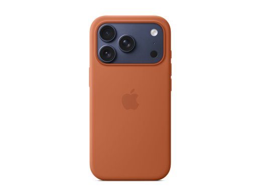 Apple iPhone 17 Pro Silicone Case with MagSafe – Terra Cotta Apple