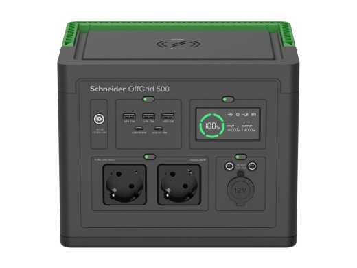 Schneider OffGrid 500 kaasav toitejaam AC 120 / DC 5 / 5-12 / 12 / 5-20V