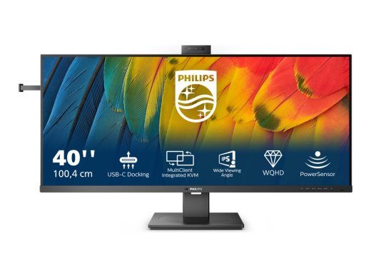Philips 40B1U5601H 40 colių 3440 x 1440 (UltraWide) 120Hz HDMI DisplayPort USB-C monitorius