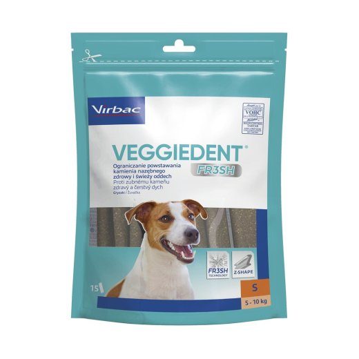 Veggiedent Fresh S (5–10 kg) koera närimisvahend - 456 g