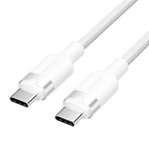 CABLE USB-C TO USB-C/2M WHITE TRDWH VENTION