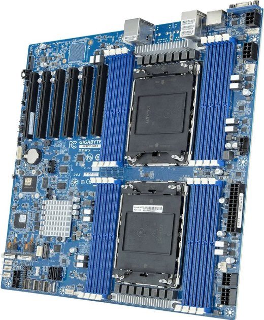 Emaplaat - Gigabyte MS73-HB1 2x LGA4677 Intel Xeon Scalable Gen 4/5 Intel C741