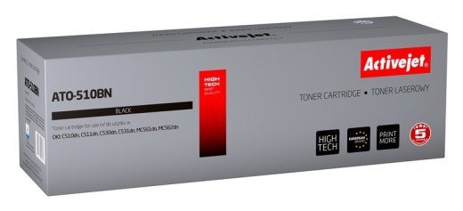 Activejet ATO-510BN toner (asendus OKI 44469804 jaoks; Supreme; 5000 lehte; must)
