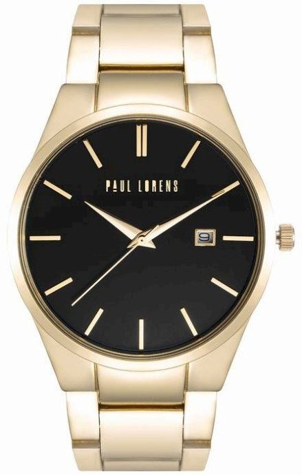 PAUL LORENS meeste käekell PL20015B-1D1 / must