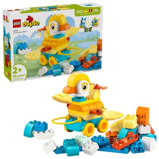 LEGO DUPLO 10448 3-ühes Loomad rattatel