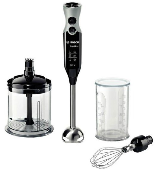 Bosch MSM67160 blenderis Immersion blenderis 750 W Juodas, Pilkas