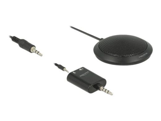 DeLOCK Kondensatorius staltinis mikrofonas -32dB Juodas