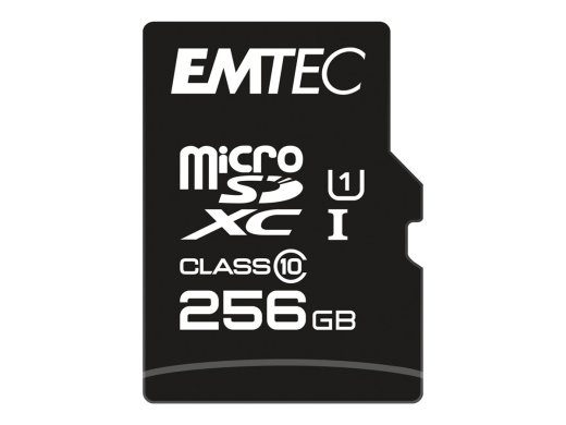 EMTEC Elite Gold microSDXC UHS-I Mälukaart 256GB 90MB/s