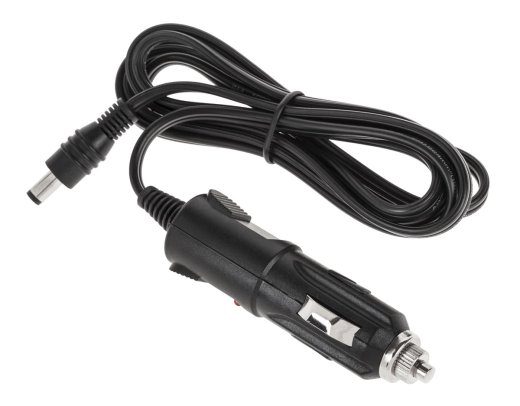 CABLETECH DC 2,1/5,5 auto sigarettilaühenduse pistik, 1,5M (sobib KM0224-T1)