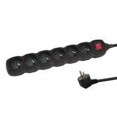 Esperanza ELK217K 6GN/1.5M Power Strip Black