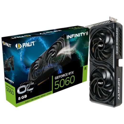 Palit GeForce RTX 5060 8GB GDDR7 Graphics Card