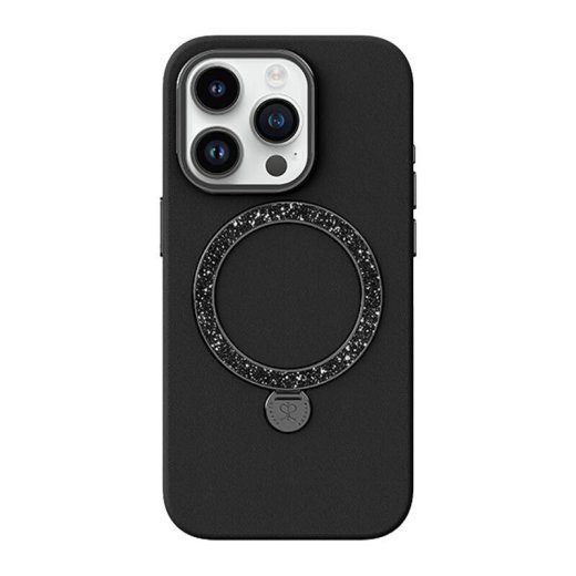 Joyroom PN-14L2 Dancing Circle ümbris iPhone 14 Pro jaoks (must)