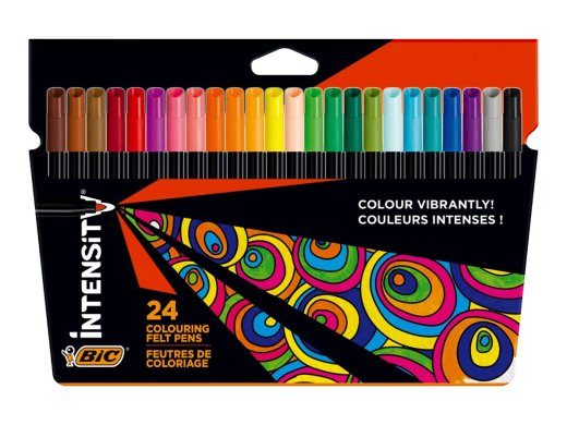 BIC Color UP! Intensity Peenike Punkt Kuulkorter Komplekt