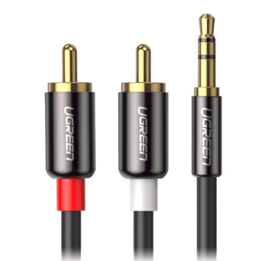 UGREEN AV102 Cable 2x RCA (Cinch) jack 3.5 mm 2m