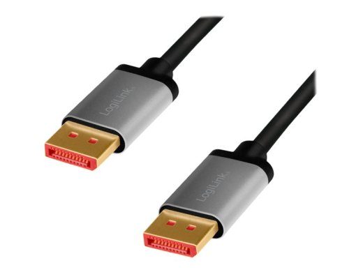 LogiLink DisplayPorti kaabel 1m must hall