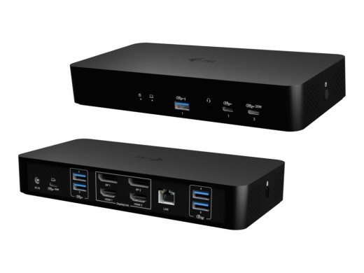 i-Tec USB-C / USB4 / Thunderbolt 3 / Thunderbolt 4 / Thunderbolt 5 / USB-A dokkimisjaam