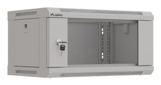 Lanberg WF03-5304-10S 4U seinale kinnitatav riiulikapp, hall