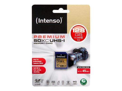 Intenso Premium SDXC 128GB 45MB/s