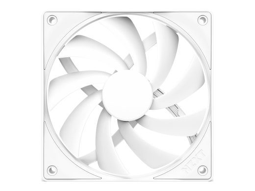 NZXT F Series F120Q Ventilator 1tk Komplekt Valge 120 mm