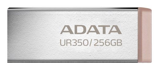 ADATA UR350 USB atmintinė 256 USB Type-A 3.2 Gen 1 (3.1 Gen 1) Ruda, Nerūdijantis plienas