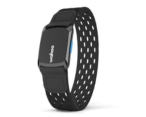 WahooFitness TICKR Fit käepaela pulssiomandurite Bluetooth/ANT+ must