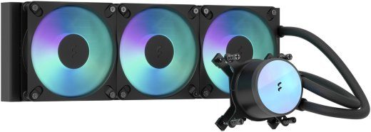 Fractal Design Veejahutus Radius 360 RGB Must Intel, AMD