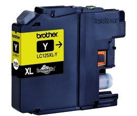 Brother LC125XLY tindipatrun kollane