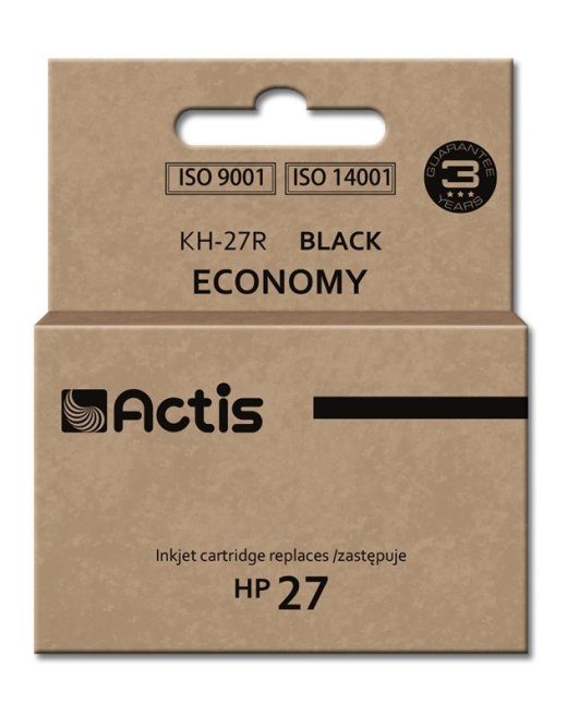 Actis KH-27R tinta (HP 27 C8727A asendaja; Standard; 20 ml; must)