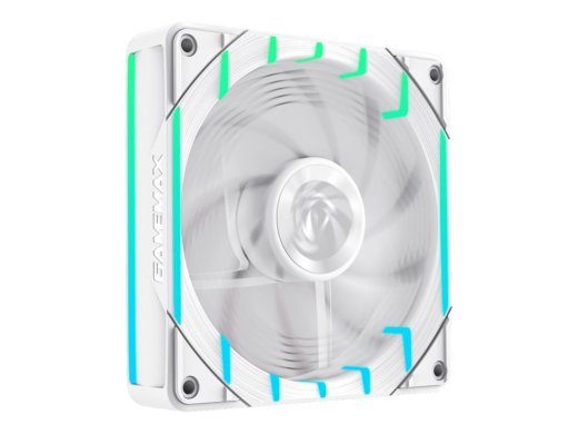 Gamemax korpusventilaator TORNADO T12 ARGB-RW valge