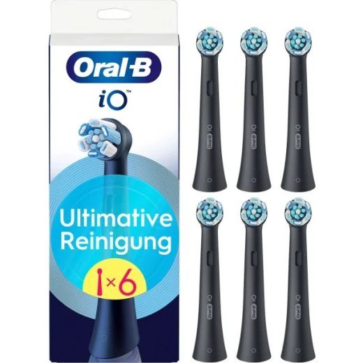 Oral-B iO Ultimate Clean Harjapead must, 6 tk.
