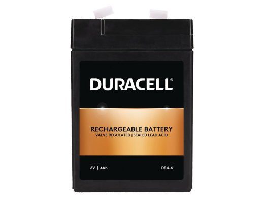 BATTERY 6V 4AH VRLA/DR4-6 DURACELL