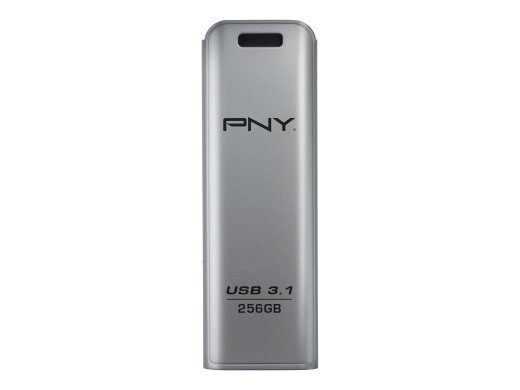 PNY Elite Steel 256GB USB 3.1 Mälupulver hõbedane