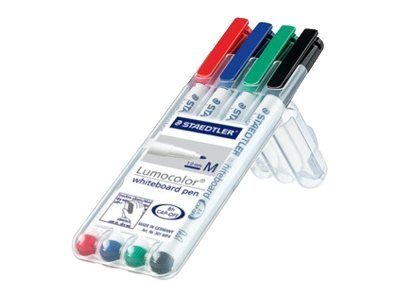 STAEDTLER Lumocolor 301 Marker Sinine Roheline Punane