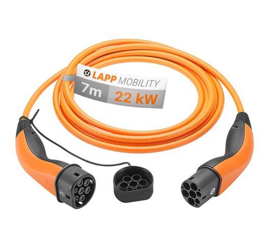 Lapp ÖLFLEX laadimiskaabel elektriautole oranž tüüp 2 3,7m