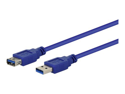 Gembird 3m sinine USB-pikenduskaabel