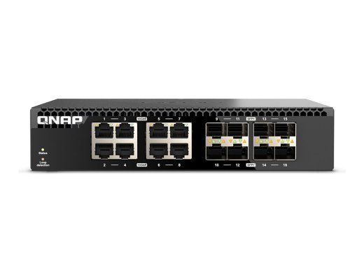 QNAP QSW-3216R-8S8T 16-Port 10 Gigabit Ethernet Switch