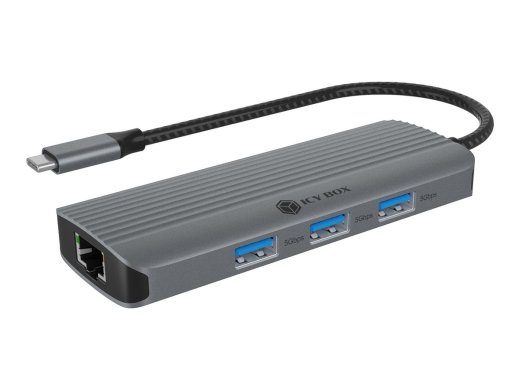 ICY BOX IB-DK4034a-CPD USB-C 3.2 Gen 1 dokkimisjaam