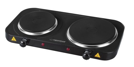 Esperanza EKH014K 2 tsooni elektripliit Must