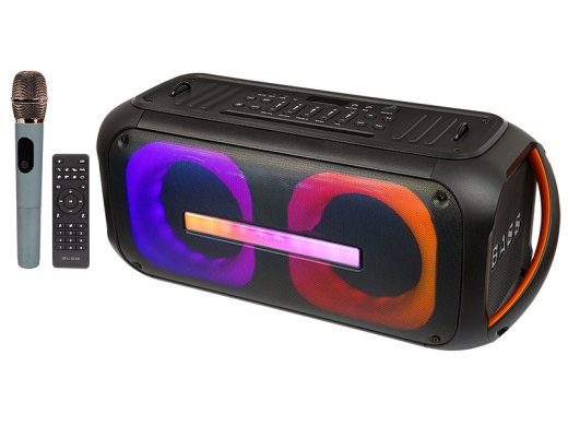 Bluetooth kõlar DJBOX + kaugjuhtimispult + mikrofon