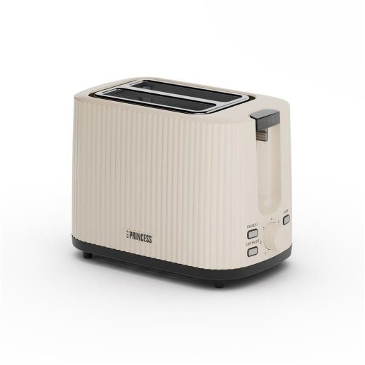 Princess Wave praadimas 142337 Võimsus 930 W Slotide arv 2 Korpusmaterjali Plastik Beige