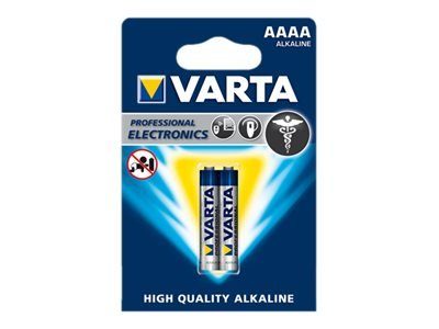 Varta Professional 640mAh 2x AAAA tavalised patareid