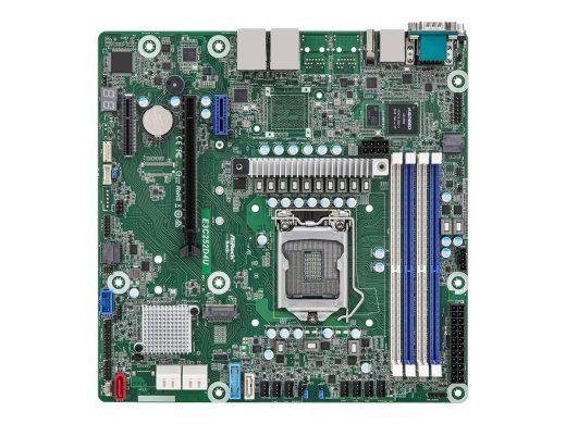 ASRock Rack E3C252D4U Micro-ATX LGA1200 Intel C252