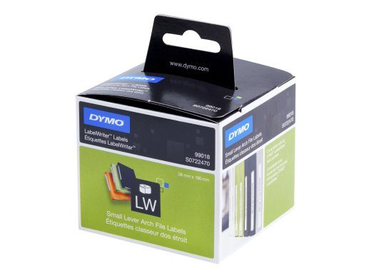 DYMO LabelWriter käiguarvulised märgistusmärgid 7,5 x 1,5 tolli 110 märki S0722470