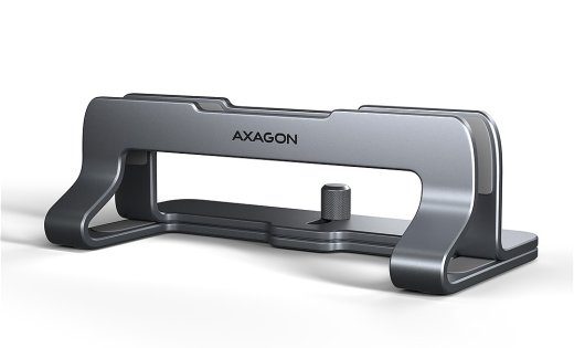 AXAGON STND-VG vertikaalne alus sülearvutitele ja tahvelarvutitele Reguleeritav laius 10-17.3 " Hall