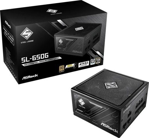 Vooluallikas ASRock STEEL LEGEND 650W 80 Plus Gold (90-UXS065-GFEAAA)