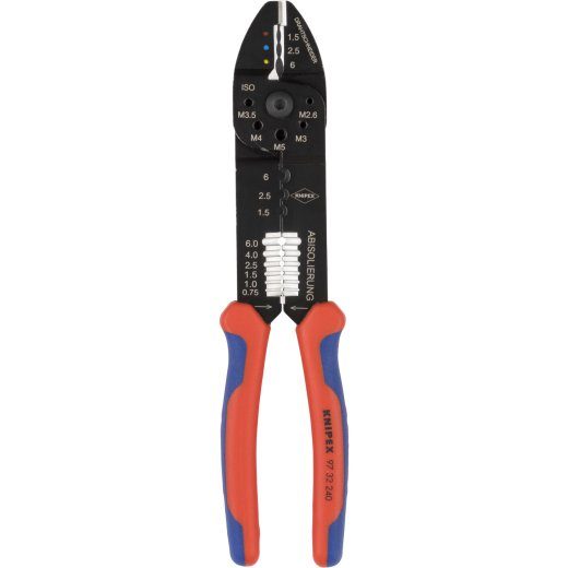 Knipex 97 32 240 Kaablikrõpsija Tööriist, Must
