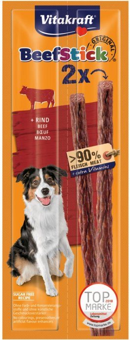 VITAKRAFT Beef Stick Beef - koera maius - 2 x 12 g