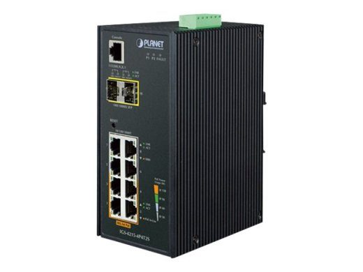 PLANET IGS-4215-4P4T2S Gigabit Ethernet PoE lüliti
